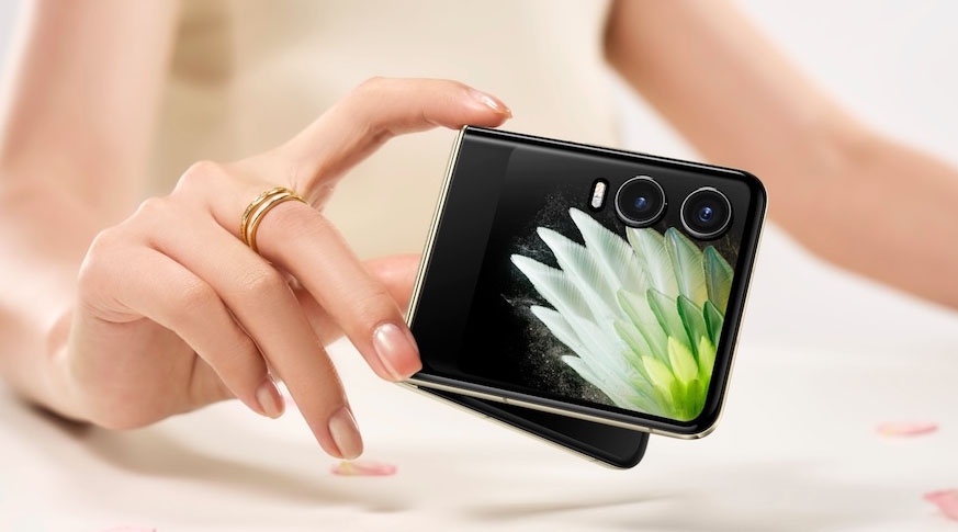 Ép kính Tecno Phantom V Flip2 (màn chính và màn phụ) tại Biên Hòa