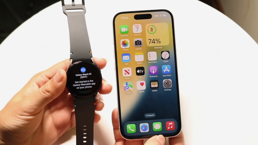 Đánh Giá iOS 26.3 Beta 1: Bước Ngoặt Kết Nối Android Và Kỷ Lục Pin Mới apple sap mo cua cho galaxy buds va galaxy watch 3 251223044208